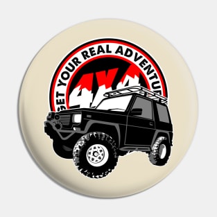 4x4 tshirt Pin