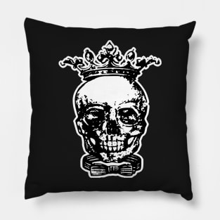 Crown Skull King Design Pillow