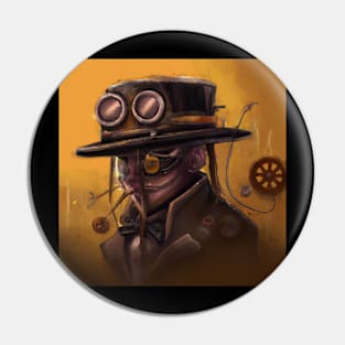 Steam punk spy Pin