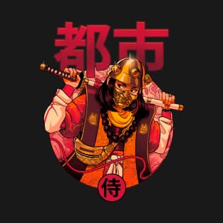 Golden Sutorito Samurai T-Shirt