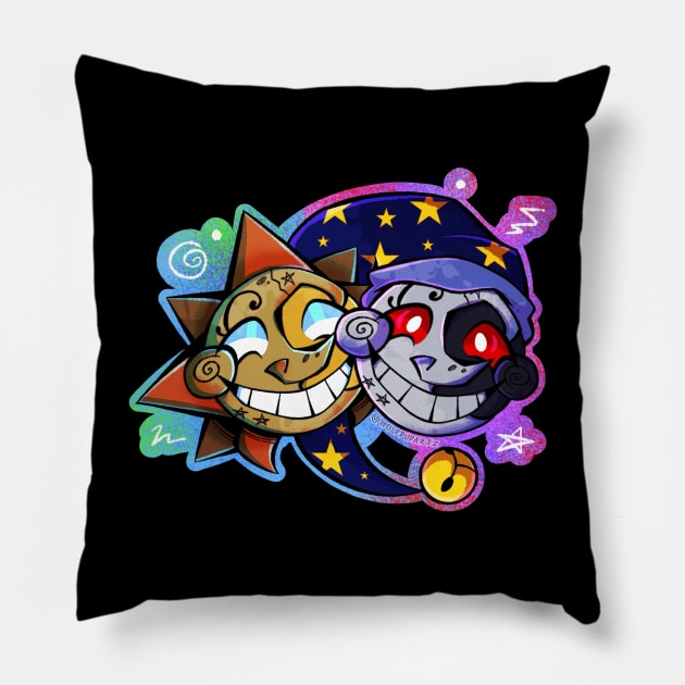 Sun & Moon duo Pillow by Chips🎭