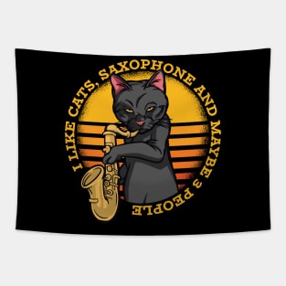 I Like Cats, Saxophone, and maybe 3 people Tapestry