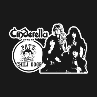 Cinderella Eats At Pat's Chili Dogs - Dark T-Shirt