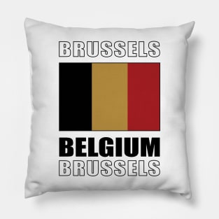 Flag of Belgium Pillow