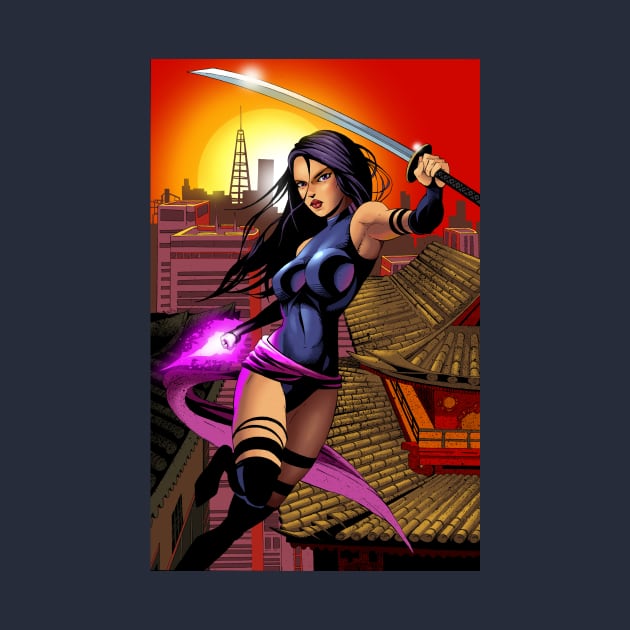 Psylocke by Mikekimart