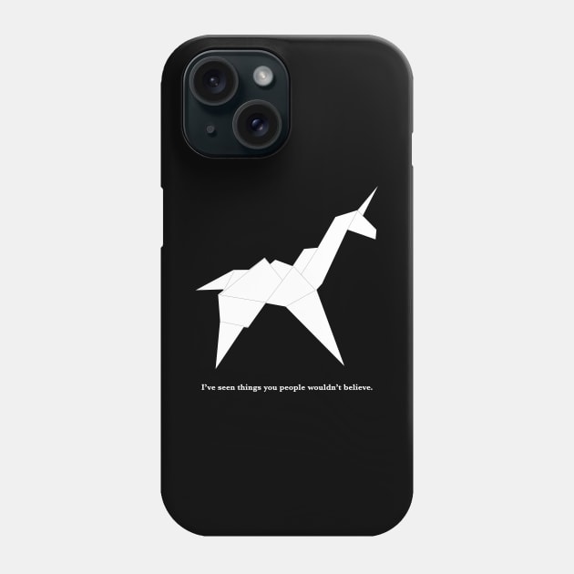 I've Seen Things You People Wouldn't Believe Phone Case by HellraiserDesigns