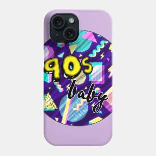 90s baby retro pop art graphic Phone Case