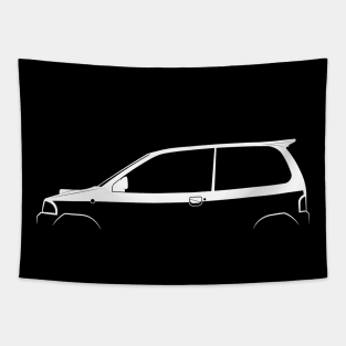 Mitsubishi Minica Dangan ZZ Silhouette Tapestry