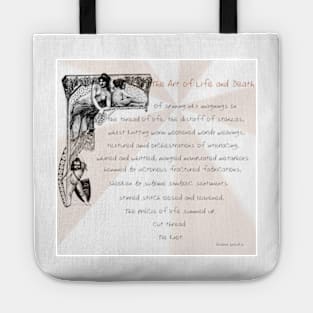 The Art of Life and Death Tote