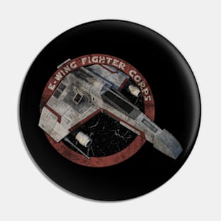 E - WING FIGHTER CORPS Pin