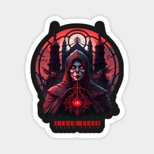 Dark Nun - Necro Merch Magnet