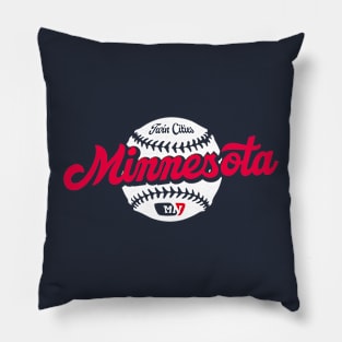 Minnesota Baseball Pillow