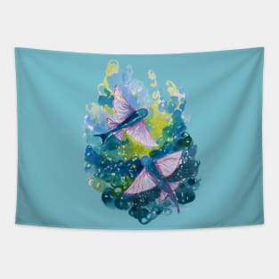 Flying fishes Tapestry