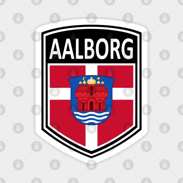 Nordic Cities - Aalborg Magnet by Taylor'd Designs