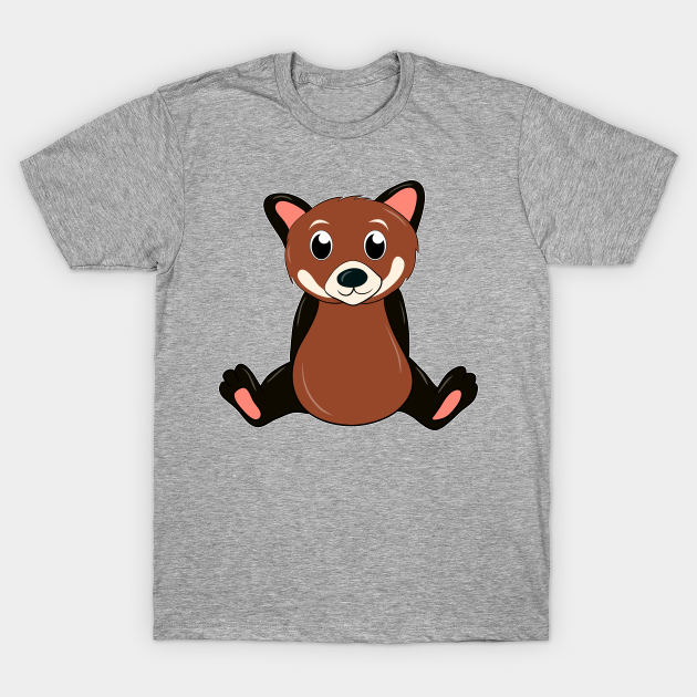 Discover Pandas come in all shapes and colours - Panda - T-Shirt