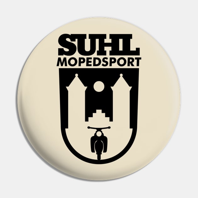 Suhl Mopedsport with Simson Star / Sperber / Habicht v.1 (black) Pin by GetThatCar