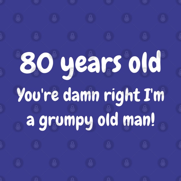 80 year old grumpy old man by Comic Dzyns