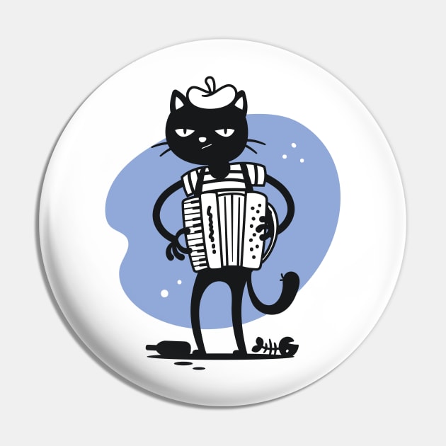 Chansons Cat Pin by zoljo