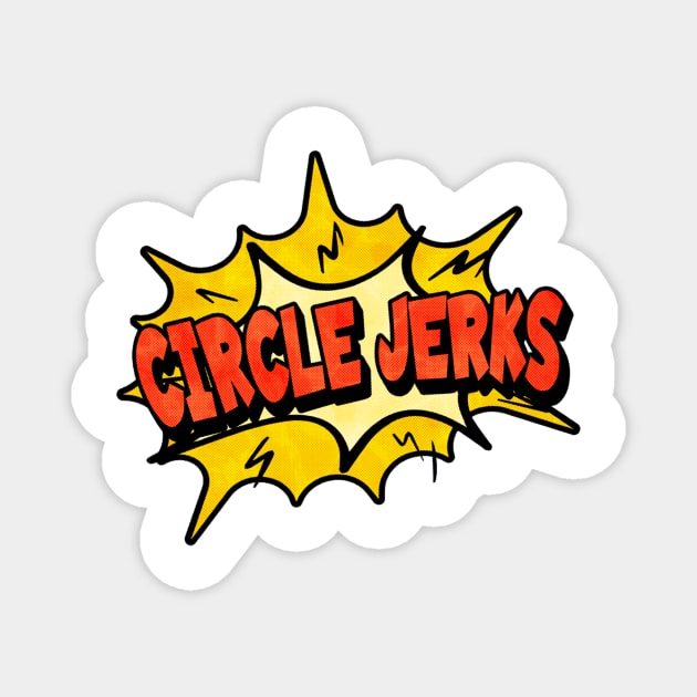 Jerks Vintage Magnet by Elaia Loelya Art