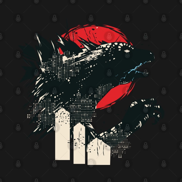 Japanese monster - Dino lovers by GothicDesigns