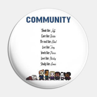 To be like Community · TV show Pin