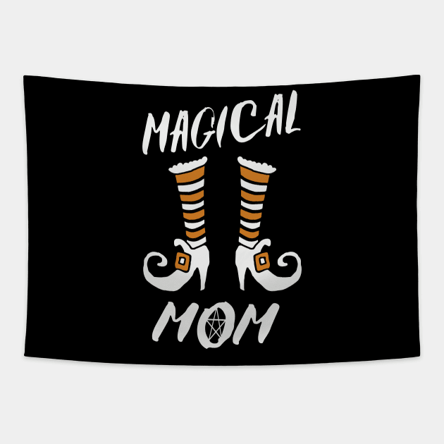 MAGICAL MOM WITCHCRAFT DESIGN PRESENT FOR MOMMY Tapestry by Chameleon Living