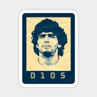 Rip Print Diego Maradona T-Shirt Magnet