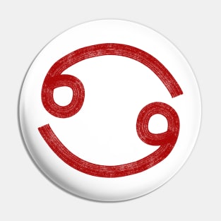 Red Cancer Pin