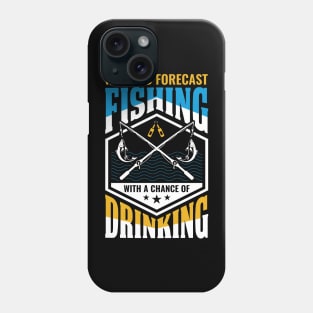 Funny fishing t-shirt Phone Case