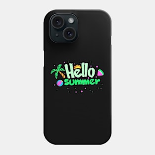 hello summer Phone Case