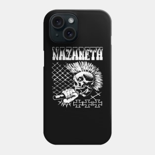 Nazareth skull Phone Case