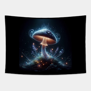 Mystical Mushroom Tapestry