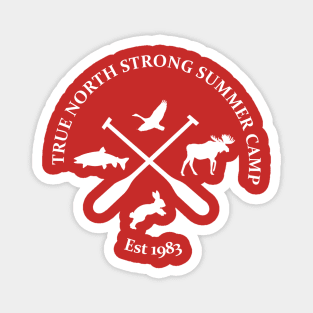 True North Strong Summer Camp (2) Magnet