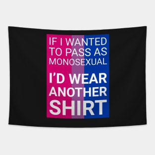 "If I wanted to pass..." - bisexual variant Tapestry