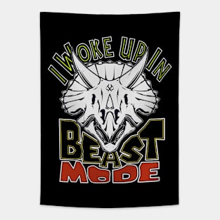 I Woke Up In Beast Mode Tapestry