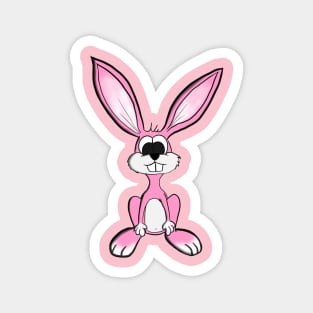 Cute Pink Bunny Magnet