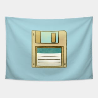 Floppy disc retro Tapestry