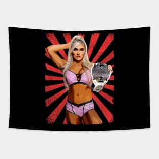 Tiffany Stratton Vintage Fan Art Tapestry