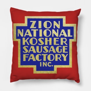 Zion National Kosher Sausage Factory Inc. Pillow