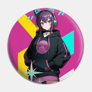 Anime Girl Japanese Vibes! Pin