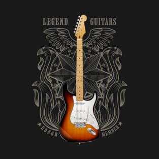 Electric guitar strato T-Shirt