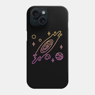 beautiful galaxy Phone Case