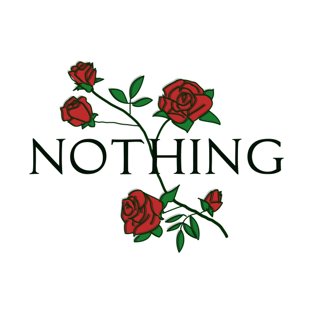 Nothing Rose Floral by dumbshirts