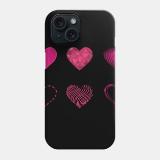 hearts Phone Case