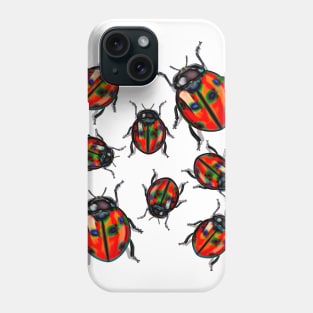 Flying Bug Of The Virgin Mary Phone Case