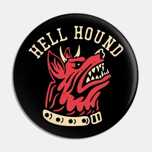 hell hound Pin