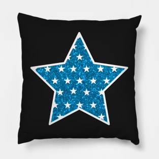 American Star Glitter Pillow