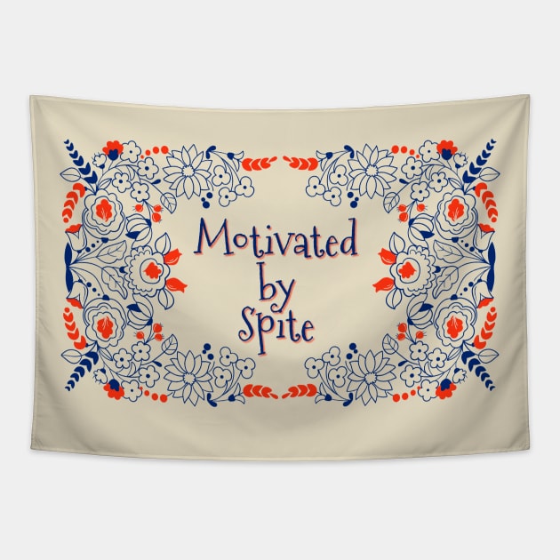 Motivated by Spite Tapestry by yaywow