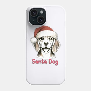 Santa Dog - Beagle Phone Case