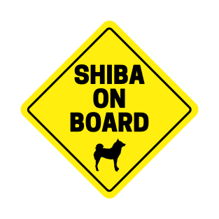 Shiba Inu On Board feat. Lilly the Shiba Inu T-Shirt